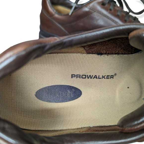 Rockport ProWalker Brown Leather M9215 Lace Up Oxfords Size 11 1/2M - Picture 5 of 8
